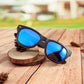 商品图片 5 | B0C9X27861 | FEISEDY Woodes Sunglasses Polarized for Women Men, Bamboo Wood Handmade Frame, Classic Square UV400 Protection B0006