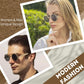 商品图片 8 | B0BD4MSMZQ | FEISEDY Aviator Sunglasses for Men Women Steampunk Round Metal Frame B2351