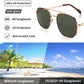 商品图片 19 | B0B38ZHMJL | FEISEDY Sunglasses Aviator Men Women 70s Sun Glasses Square Frame UV400 Protection B2953