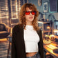 商品图片 3 | B0DGGGNMY1 | FEISEDY Fitover Blue Light Glasses Computer Gaming Eyeglasses for Better Sleep Anti Glare Nighttime Eye Wear B1228