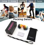 ÉÌƷͼƬ 21 | B0CQT2FXLN | FEISEDY Sunglasses Men Women Oversized Fashion Sports Baseball Fishing Skiing Running Golf Adults Teens Half Frame B0012
