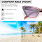 商品图片 12 | B0CYZG81R8 | FEISEDY Retro Cat Eye Sunglasses for Women UV400 Protection Small Vintage Chic Shades B0132