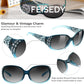 商品图片 17 | B0FZT6D16L | FEISEDY Women's Polarized Sunglasses Wrap Around Rhinestone Design Fashion Sunnies UV400 Protection B1091