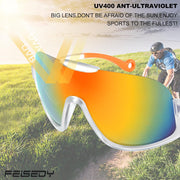 ÉÌƷͼƬ 18 | B0CQT2FXLN | FEISEDY Sunglasses Men Women Oversized Fashion Sports Baseball Fishing Skiing Running Golf Adults Teens Half Frame B0012