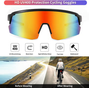ÉÌƷͼƬ 2 | B0CSDCDBR7 | FEISEDY Cycling Sunglasses for Men Women, Sports Glasses for Youth Running Baseball Shades UV400 Protection B0108