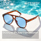 商品图片 20 | B0GXMV1N2N | FEISEDY Retro Aviator Sunglasses for Women Men Square Sunnies 70s Pilot Style Lightweight UV400 Shades B0421