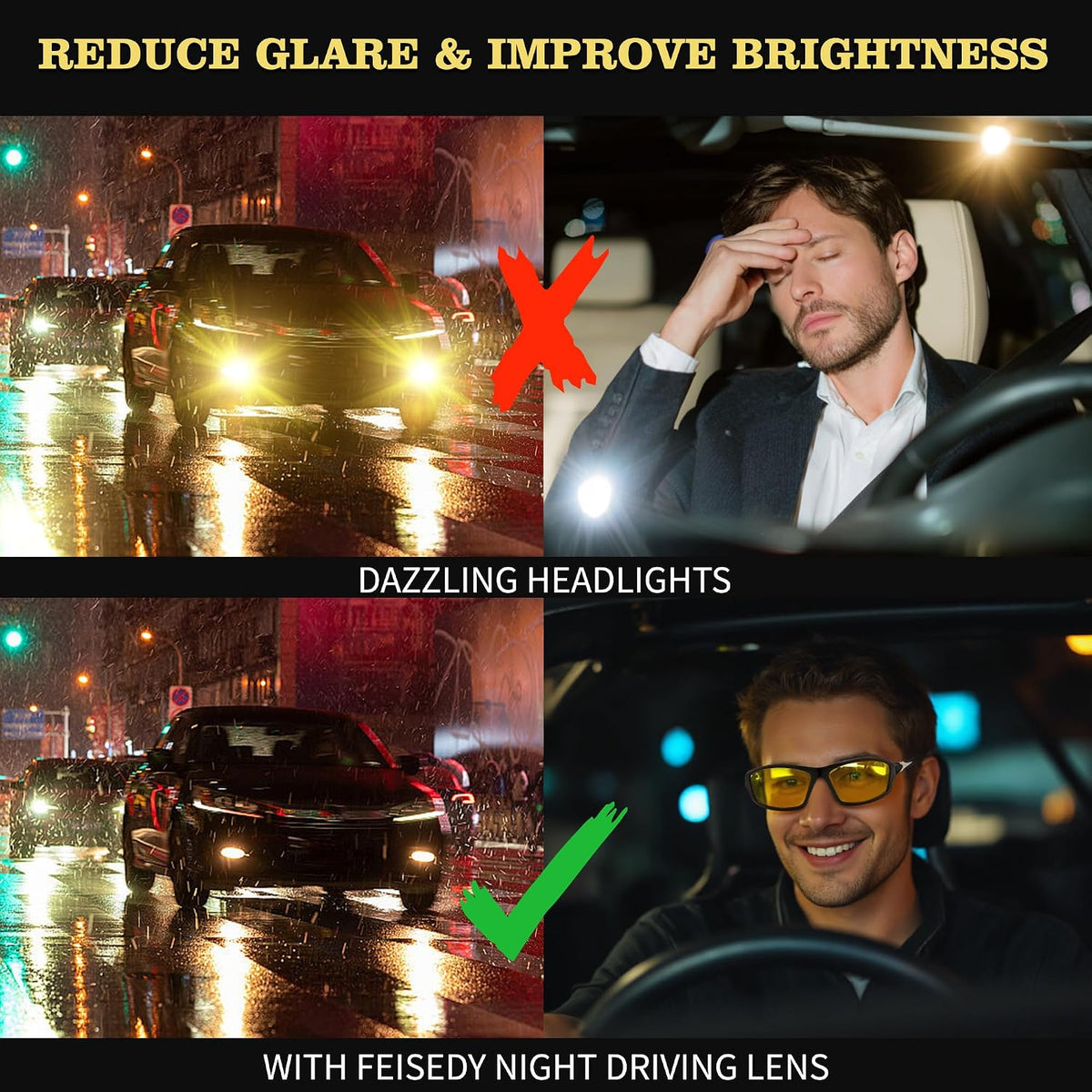 ÉÌƷͼƬ 36 | B0FG2NFPX3 | FEISEDY 3 Pack Polarized Sports Sunglasses for Men, Wrap Around Frame, UV400 Protection, Fishing Driving Cycling B2674