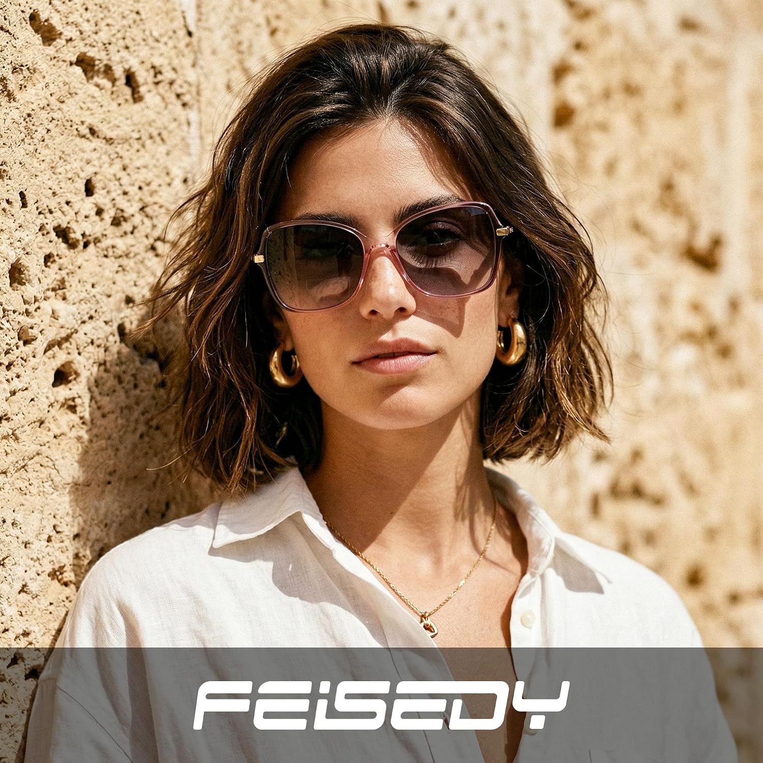 商品图片 10 | B0GT132JWH | FEISEDY Women Bifocal Sunglasses Reader UV400 Protection B0351 | Butterfly Sun Reader, Fashion Outdoor Reading Glasses