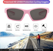 ÉÌƷͼƬ 30 | B0D1GDXPL3 | FEISEDY Kids Polarized Sunglasses TR90 Sports Cycling Glasses UV400 for Boys Girls Age 3-10 B0160