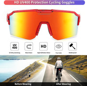 ÉÌƷͼƬ 4 | B0CVWYCSZS | FEISEDY Sports Sunglasses for Men Women Baseball Cycling Running Driving Glasses UV400 B0088