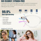 商品图片 28 | B0GV3QRRGW | FEISEDY Oval Cat Eye Blue Light Blocking Glasses for Women Clear Lens B0395