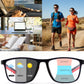 商品图片 15 | B0GLF6C715 | FEISEDY Progressive Multifocal Reading Glasses Blue Light Blocking B0397 | Sports Square Frame Near-Far Dual Use Blue Light Blocking Reading Glasses for Women Men