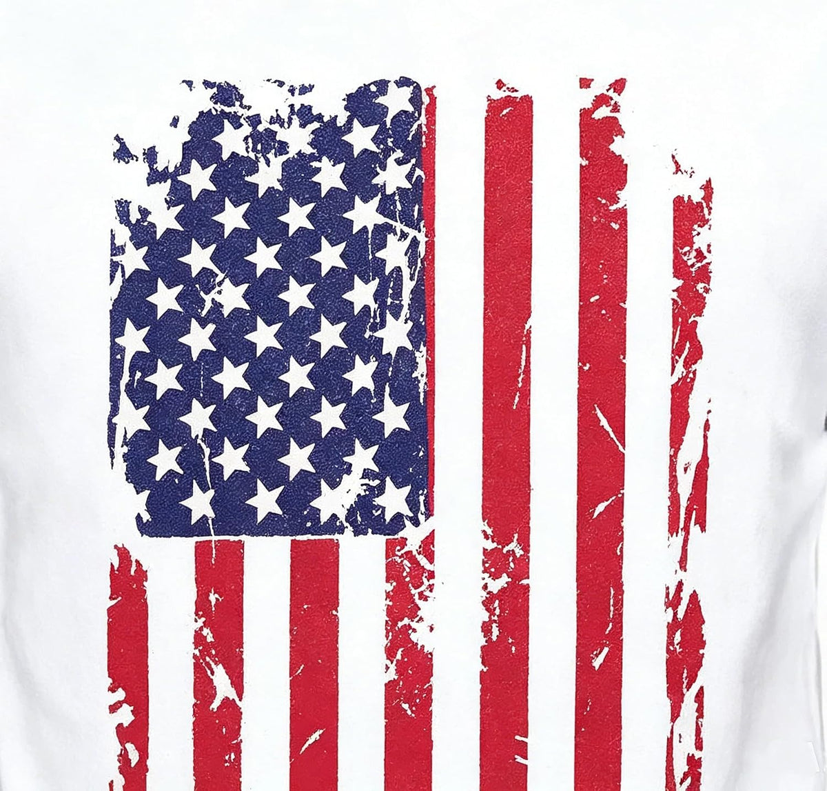 商品图片 4 | B0H4KH6RPF | 4th of July Shirts for Men, USA American Flag Patriotic T-Shirt, Short Sleeve Independence Day Graphic Tee Tops