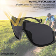 ÉÌƷͼƬ 25 | B0CQT2FXLN | FEISEDY Sunglasses Men Women Oversized Fashion Sports Baseball Fishing Skiing Running Golf Adults Teens Half Frame B0012
