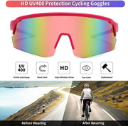 ÉÌƷͼƬ 39 | B0CSDCDBR7 | FEISEDY Cycling Sunglasses for Men Women, Sports Glasses for Youth Running Baseball Shades UV400 Protection B0108