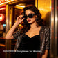 商品图片 4 | B0FZT6D16L | FEISEDY Women's Polarized Sunglasses Wrap Around Rhinestone Design Fashion Sunnies UV400 Protection B1091