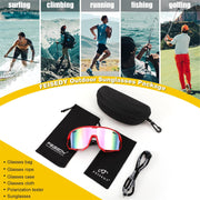 ÉÌƷͼƬ 28 | B0CNGK88DC | FEISEDY Sport Sunglasses for Men Women, Cycling Glasses with UV Protection, for Baseball, Ski, Runing, Golf B0082