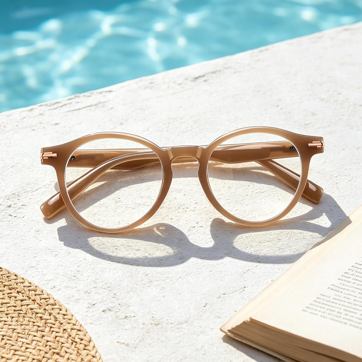 ÉÌƷͼƬ 21 | B0HC6D93TL | FEISEDY Stylish Round Blue Light Blocking Glasses for Women Men B0469
