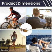 ÉÌƷͼƬ 6 | B0FY1FRVVK | FEISEDY Sports Sunglasses TR90 Rimless Frame for Men Women B0349