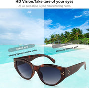 ÉÌƷͼƬ 13 | B0BZ8DL6L8 | FEISEDY Sunglasses Womens, Retro Cat Eye Sunglasses, Fashion Vintage Cute Stylish UV400 Sunnies B2365