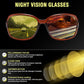 商品图片 44 | B081YY5RM3 | FEISEDY Classic Womens Night Glasses Driving Anti Glare Wrap Around Yellow Sunglasses B2548