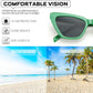 商品图片 5 | B0CYZG81R8 | FEISEDY Retro Cat Eye Sunglasses for Women UV400 Protection Small Vintage Chic Shades B0132