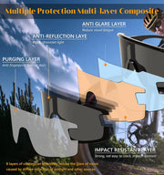 ÉÌƷͼƬ 40 | B0B45K1FS2 | FEISEDY Cycling Glasses Men Women Sport Sunglasses 80s ski Goggles Driving Fishing Biking Sunglasses UV Protection B2944
