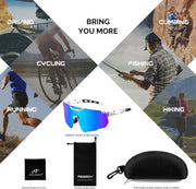 ÉÌƷͼƬ 36 | B0D2R93ZVQ | FEISEDY Cycling Sunglasses for Men Women, Sport Sunglasses for Baseball Softball Running Fishing Golf UV400 B0167