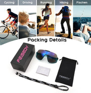 ÉÌƷͼƬ 7 | B0CQT2FXLN | FEISEDY Sunglasses Men Women Oversized Fashion Sports Baseball Fishing Skiing Running Golf Adults Teens Half Frame B0012