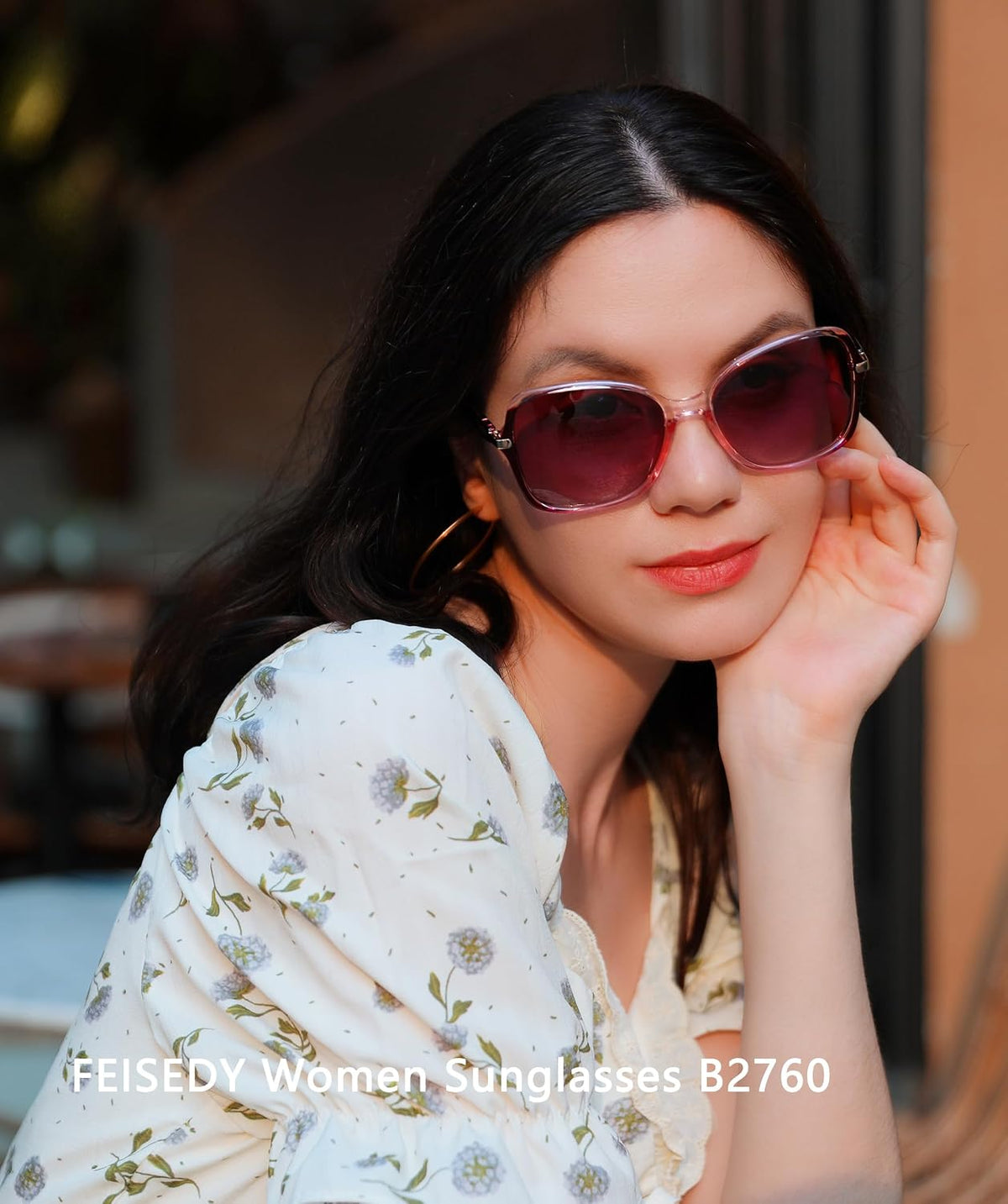 ÉÌƷͼƬ 9 | B09KC567VY | FEISEDY Womens Polarized Sunglasses UV400 Anti Glare Fashion Shades