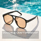 商品图片 40 | B0GXMV1N2N | FEISEDY Retro Aviator Sunglasses for Women Men Square Sunnies 70s Pilot Style Lightweight UV400 Shades B0421