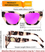 ÉÌƷͼƬ 51 | B0F8N6T6HM | FEISEDY Women's Polarized Cat Eye Sunglasses - UV400 Protection, Trendy Design for Driving & Daily Wear B0299