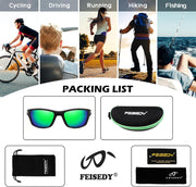 ÉÌƷͼƬ 20 | B0CTXW1SQG | FEISEDY Sports Polarized Sunglasses For Men Women Cycling Driving Fishing Running UV400 Protection B0125