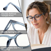 商品图片 24 | B0HCTFJTY2 | FEISEDY Blue Light Blocking Reading Glasses for Women Men B0401
