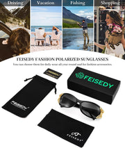 ÉÌƷͼƬ 21 | B0CNRQ7WVZ | FEISEDY Y2K Women Polarized Sunglasses Butterfly Wrap Around UV400 Shades