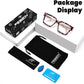 商品图片 26 | B0CDBH37B5 | FEISEDY Oversized Blue Light Glasses for Women Men TR90 Retro Square Anti Eyestrain Glasses Rectangle Fashion Frame B0037