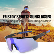 ÉÌƷͼƬ 20 | B0CBRSHNT3 | FEISEDY Sports Sunglasses for Men and Women, UV400 Protection Cycling Goggles Golf Baseball Driving Fishing B0022