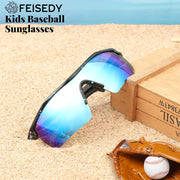 ÉÌƷͼƬ 138 | B07JZ18KMZ | FEISEDY Kids Polarized Sports Sunglasses, TR90 UV400 Baseball Cycling