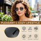 商品图片 32 | B0GY42ZV46 | FEISEDY Women and Men UV400 Protection Sunglasses, Polygon Square Metal Frame Retro Stylish Shades B0452