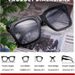 商品图片 3 | B08ZMQ47KD | FEISEDY Blue Light Blocking Reading Glasses Oversized Readers Designer Luxury Square Eyewear Frame B2695FR