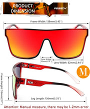 ÉÌƷͼƬ 110 | B0B2836HD6 | FEISEDY Sunglasses for Women Men, Fashion Mirrored Single Lens Shades