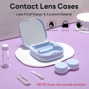 商品图片 17 | B0CND2TZC4 | FEISEDY Portable Cute Contact Lens Case Remover Tool With Mirror Tweezers Kit for Women and Girl B0081