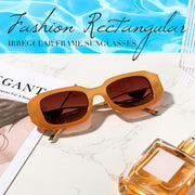 商品图片 24 | B0BV5YP1F2 | FEISEDY Retro Rectangle Sunglasses for Women Trendy Small Square Sunglasses 90s Vintage Shades B2968
