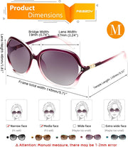 ÉÌƷͼƬ 5 | B0H8N71P98 | FEISEDY Fashion Polarized Sunglasses for Women Butterfly UV400 B0424