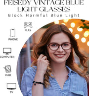ÉÌƷͼƬ 23 | B0DXK32V6F | FEISEDY Fashion Rectangular Blue Light Glasses for Women Retro Small Frames Vintage Trendy 90s Square Eyeglasses B0255