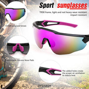 ÉÌƷͼƬ 19 | B0C3VXWRTK | FEISEDY Youth Sport Polarized Sunglasses for 8-16 Cycling Running Driving Baseball Goggles Glasses B0011