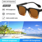 商品图片 20 | B0D7CC769X | FEISEDY Retro Square Sunglasses Women Men Trendy Rectangle Thick Frame Shades Classic Designer Sun Glasses B0198