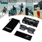 商品图片 7 | B0CHMMTXNK | FEISEDY Retro Rectangle Sunglasses Trendy Chunky Square Sun Glasses for Women Men UV400 Protection B0073