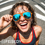 ÉÌƷͼƬ 16 | B0GFN2HDQ8 | FEISEDY Polarized Aviator Sunglasses for Men Women Trendy Sports B0324