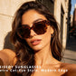 商品图片 19 | B0CNCTSQ2Z | FEISEDY Trendy Polarized Sunglasses, Oversized Irregular TR Frame for Women Men, Retro Shades UV400 B0016